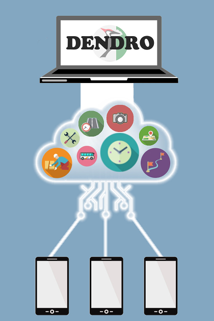 Timmerman / Schrijnwerker met smartphone